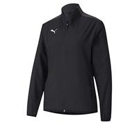 Puma Women's teamGOAL 23 Sideline Jacket W Track Black-Asphalt, M