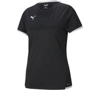 Puma Womens Teamliga Jersey W Referee Shirt in Black White - Size 8 UK