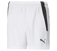 PUMA womens Teamliga Shorts Puma White-puma Black Medium US