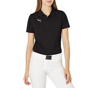 PUMA Women's Teamliga Sideline Polo Shirt, Black White, XL