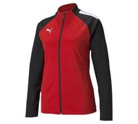 PUMA Women's TeamLIGA Training Jacket, Red Black, XL