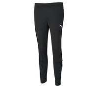 PUMA Women's Teamliga Training Pants Sweatpants, Black White, Large