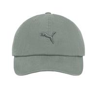 PUMA Women's Tonal Jumpcat Washed Cotton Twill Adjustable Baseball Cap, Green Moon, One Size