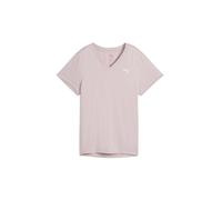 Puma Women's Train All Day Essentials V-Neck Training T-Shirt, Pink, Size L, Women Pink