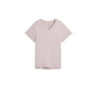 Puma Women's Train All Day Essentials V-Neck Training T-Shirt, Pink, Size Xl, Women Pink