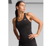 Puma Womens Training Essential 2 In 1 Tank, Puma Black-Puma White, Size 2Xl, Women Puma Black-Puma White