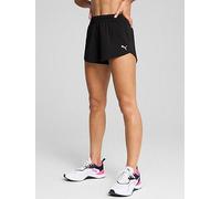 Puma Women's Training Essential 3 Inch Woven Shorts - Black, Puma Black, Size 2Xl, Women Puma Black