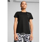 Puma Womens Training Essential Crew T-Shirt, Puma Black, Size Xs, Women Puma Black
