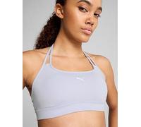 Puma Womens Training Move Strappy Low Support Sports Bra - Purple, Cool Weather, Size M, Women Cool Weather