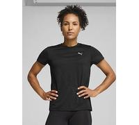 Puma Womens Training Tad Essential Heather T-Shirt, Black, Size M, Women Black