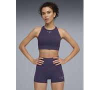 Puma Womens Training X Hyrox Shapeluxe High Neck Bra, Purple, Size M, Women Purple