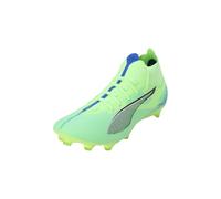 PUMA Women's Ultra 5 Match+ FG/AG WN's Soccer Shoe, Fizzy Apple White-BLUEMAZING, 4.5 UK