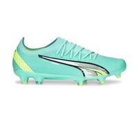 Puma Womens Ultra Ultimate Firm GroundAg Soccer Cleats Cleated, Firm Ground, Turf - Green, Green, 7.5 UK