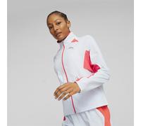 Puma Run Ultaweave Long Sleeve Zip Up Womens Light Blue Jacket 524065_69