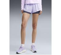 PUMA Women's Velocity 2in1 3" Running Shorts - Light Lavender - Purple - Size: Medium