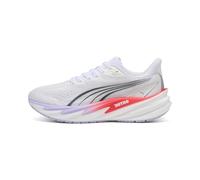 Puma Women's Velocity Nitro 5 Running Shoes, Puma White-Ultra Red-Light Lavender, 7.5
