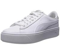 Puma Womens Vikky Stacked Lace Up Sneakers Shoes Casual - White - Size 10 B