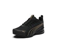 PUMA Women's Voltaic Evo Cross Training Shoes Sneaker, Puma Black/Puma Gold, 5.5 UK