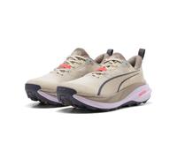 PUMA Womens Voyage Nitro 4 Trail Shoe Running Sneakers Shoes -, Silver Fog-light Lavender-ultra Red, 7.5