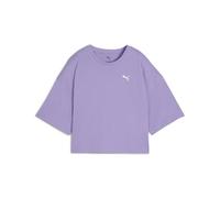 PUMA Women's Wardrobe ESS Short Oversized T-Shirt, Lavender Alert Purple, L