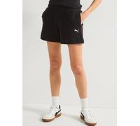 Puma Womens Wardrobe Essentials Shorts 3 Pointelle - Puma Black, Puma Black, Size Xs, Women Puma Black