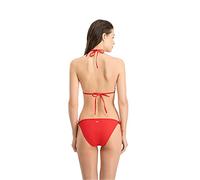 PUMA Women's Women's Side-tie Bikini Bottom Bikini Bottoms Not Applicable, Red, X-Small