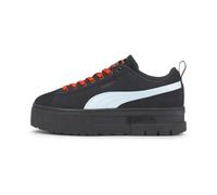 Puma Womens x DUA LIPA Mayze SD Trainers - Black Leather (archived) - Size UK 3.5
