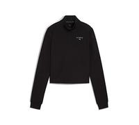 Puma Womens X Hyrox Cloudspun 1/4 Zip, Black, Size M, Women Black