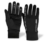 PUMA Workwear Men's Winter Gloves - Touchscreen Compatible - With Non-Slip Feel - Warm Fleece Winter Gloves for Outdoor Sports, Running - Work Gloves - Gifts for Men, black, L