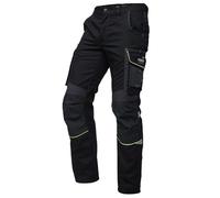 Puma Workwear Precision X black/neon multi-pocket work trousers