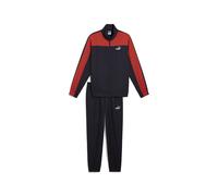 PUMA Woven Colourblock Tracksuit Full Zip Top Bottoms - Mens