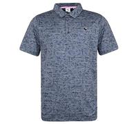 PUMA x ARNOLD PALMER CLOUDSPUN King Golf Polo Mens Navy Blazer Heather XXL