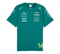 PUMA x Aston Martin Aramco F1 Team Replica Alonso T-Shirt 'Green Lux' 713890-01 S