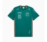 PUMA x Aston Martin Aramco F1 Team Replica Alonso T-Shirt Men, Green Lux, size Large