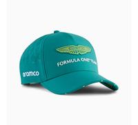 PUMA x Aston Martin Aramco F1 Team Replica Stroll Cap, Green Lux