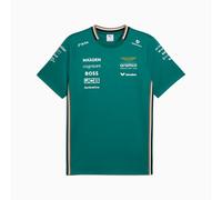 PUMA x Aston Martin Aramco F1 Team Replica T-Shirt Men, Green Lux, size 2XL
