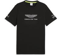 Puma X Aston Martin F1 Essential Big Logo Short Sleeve T-shirt Black M Men