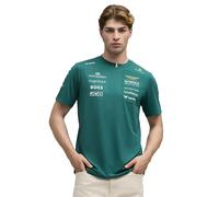 Puma X Aston Martin F1 Lance Stroll Replica Short Sleeve T-shirt