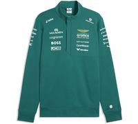 Puma X Aston Martin F1 Replica Half Zip Sweatshirt