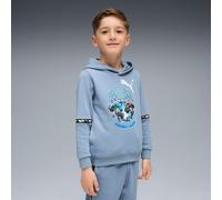 PUMA x Hot Wheels™ Monster Trucks Hoodie Kids, Cool Blue, size 6-7 Youth