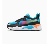 PUMA x Hot Wheels™ Monster Trucks RS-x Sneakers Kids, Tropical Blue/Orange Glo, size 11