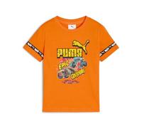 PUMA X Hot Wheels Short Sleeve T-Shirt 5-6 Years Orange
