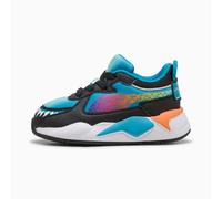 PUMA x Hot Wheelsâ¢ Monster Trucks RS-x Sneakers Toddlers, Tropical Blue/Orange Glo, size 7