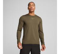 PUMA x HYROX Cloudspun Long-Sleeve T-Shirt Men, Loden Green, size Medium