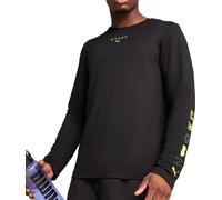 Puma X HYROX CloudSpun Mens Training Top Black Long Sleeve Running Run Jogging
