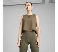 PUMA x HYROX Cloudspun Sleeveless Top Women, Loden Green, size XS
