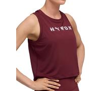 Puma X HYROX Cloudspun ThermoAdapt Womens Training Crop Top Red Run Tank Top Gym