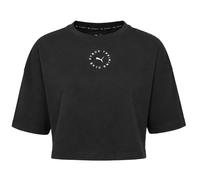 Puma x HYROX Cropped Lifestyle Womens Black T-Shirt 527639_01