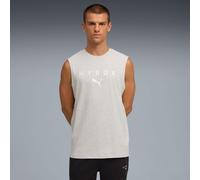 PUMA x HYROX Cut-Off Tank Men, Light Grey Heather, size 2XL