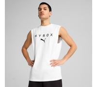 PUMA x HYROX Cut-Off Tank Men, White, size 2XL
